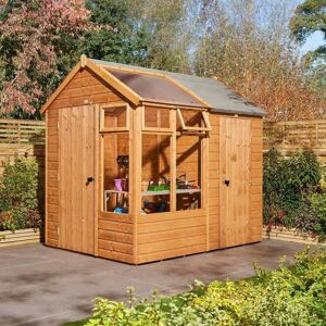 Rowlinson Growhouse With Store 8X6 Rowlinson Growhouse With Store 8X6