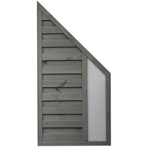 Rowlinson Palermo Angled Opaque Infill Fence Panel 3X6 Rowlinson Palermo Angled Opaque Infill Fence Panel 3X6