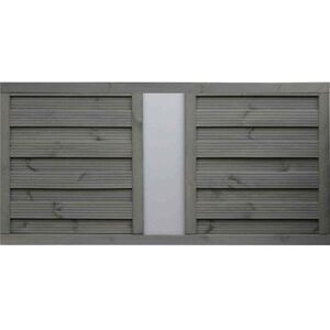 Rowlinson Palermo Opaque Infill Fence Panel 6X3 Size: (H) 0.9m x (W) 1 Rowlinson Palermo Opaque Infill Fence Panel 6X3 Size: (H) 0.9m x (W) 1