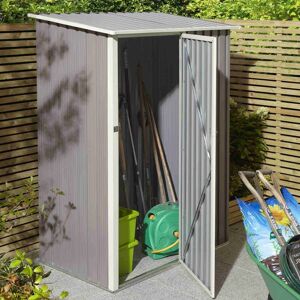 Rowlinson Trentvale Light Grey Metal Store 5X3 Rowlinson Trentvale Light Grey Metal Store 5X3