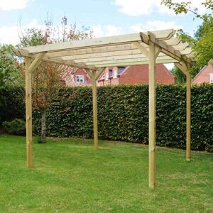 Rutland County Double Garden Pergola 4.8m x 4.8m Rutland County Double Garden Pergola 4.8m x 4.8m