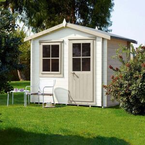 Shire Avesbury 8x8 Log Cabin - Garden Summerhouse - 19mm Pine Shire Avesbury 8x8 Log Cabin - Garden Summerhouse - 19mm Pine