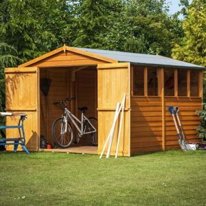 Shire Overlap Double Door Garden Shed - 12x6 ft Shire Overlap Double Door Garden Shed - 12x6 ft