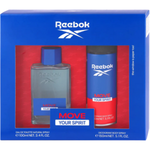 Reebok Move Your Spirit Gift Set for Men â 2 Pcs Reebok Move Your Spirit Gift Set for Men â 2 Pcs