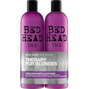 Tigi Bed Head Dumb Blonde Shampoo & Conditioner Twin Pack - 2 x 750 ml Tigi Bed Head Dumb Blonde Shampoo & Conditioner Twin Pack - 2 x 750 ml