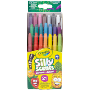 Crayola Scented Mini Twistable Crayons - 21 pcs Crayola Scented Mini Twistable Crayons - 21 pcs
