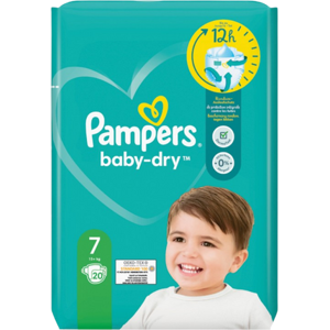 Pampers Baby-Dry Size 7 (15+kg) 20 pcs. Pampers Baby-Dry Size 7 (15+kg) 20 pcs.