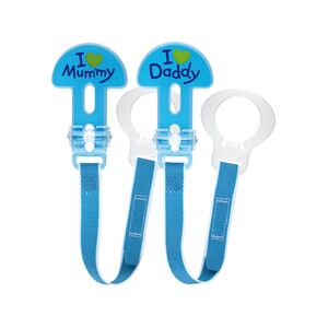 MAM Pacifier Cord 2 pcs - Blue MAM Pacifier Cord 2 pcs - Blue