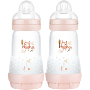 MAM Easy Start Anti-Colic Bottle 260ML - Pink MAM Easy Start Anti-Colic Bottle 260ML - Pink