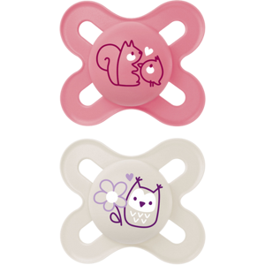 MAM Start Pink Design 0-2m Pacifier â 2 pcs MAM Start Pink Design 0-2m Pacifier â 2 pcs