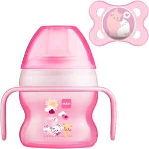MAM Feeding Trainer & Pacifier - Pink MAM Feeding Trainer & Pacifier - Pink