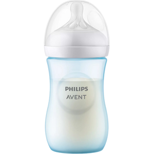 Philips Avent Natural Response 1+ Months Baby Feeding Blue Bottle â 260 ml Philips Avent Natural Response 1+ Months Baby Feeding Blue Bottle â 260 ml