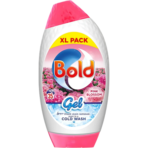 Bold Pink Blossom Gel Liquid Laundry Detergent - 1225 ml Bold Pink Blossom Gel Liquid Laundry Detergent - 1225 ml