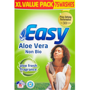 Easy Washing Non Bio Aloe Vera Laundry Detergent Powder - 5100 g Easy Washing Non Bio Aloe Vera Laundry Detergent Powder - 5100 g