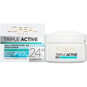 Loreal L'Oreal Triple Active Normal Day Cream - 50 ml Loreal L'Oreal Triple Active Normal Day Cream - 50 ml