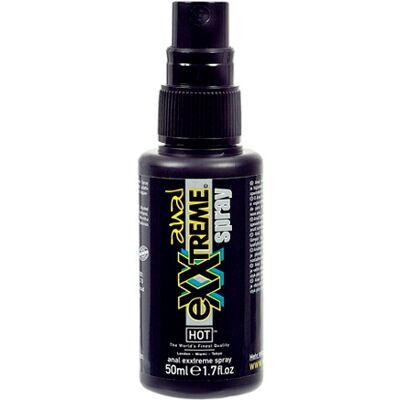 HOT Exxtreme Anal Spray - 50ml - Relaxing, Mint Scent, Unisex HOT Exxtreme Anal Spray - 50ml - Relaxing, Mint Scent, Unisex