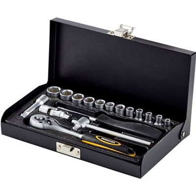 Probuilder 17-Piece Tool Set - Hex Sockets & Storage Probuilder 17-Piece Tool Set - Hex Sockets & Storage