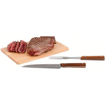 BeNomad BBQ & Steak Set - Stainless Steel & Wood BeNomad BBQ & Steak Set - Stainless Steel & Wood