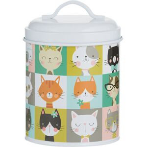 Mason Cash Pawtrait Cat Storage Container - Treats 11x13cm Mason Cash Pawtrait Cat Storage Container - Treats 11x13cm
