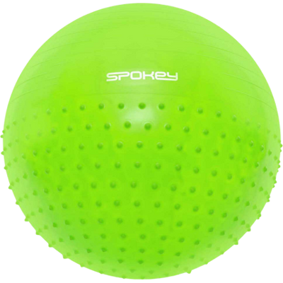 Spokey Light Green Fitness Ball 65cm 2-in-1 with Pump Spokey Light Green Fitness Ball 65cm 2-in-1 with Pump