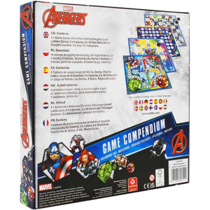 Marvel 4 in 1 Compendium Board Game Marvel 4 in 1 Compendium Board Game
