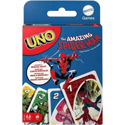 Mattel UNO The Amazing Spider-Man Play Cards Mattel UNO The Amazing Spider-Man Play Cards