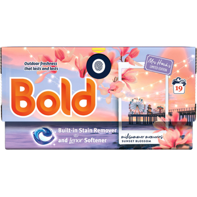 Bold Midsummer Memories Sunset Blossom Laundry Pods - 19 pcs Bold Midsummer Memories Sunset Blossom Laundry Pods - 19 pcs