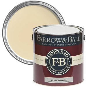Farrow & Ball Casein Distemper, Farrow's Cream No. 67, Casein Distemper Paint Farrow & Ball Casein Distemper, Farrow's Cream No. 67, Casein Distemper Paint
