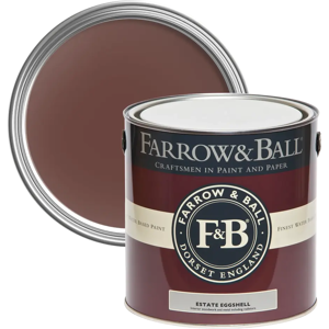 Farrow and Ball Estate Eggshell, Deep Reddish Brown No. W101 2.5L Farrow and Ball Estate Eggshell, Deep Reddish Brown No. W101 2.5L