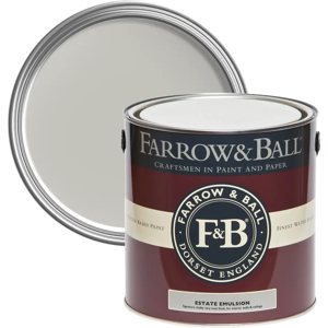Farrow & Ball Estate Emulsion 2.5L, Pavilion Gray No. 242, Luxurious Chalky Matt Farrow & Ball Estate Emulsion 2.5L, Pavilion Gray No. 242, Luxurious Chalky Matt
