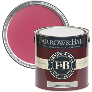 Farrow & Ball Full Gloss, Lake Red No. W92, Wood and Metalwork Paint Farrow & Ball Full Gloss, Lake Red No. W92, Wood and Metalwork Paint
