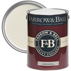 Farrow & Ball Modern Eggshell 2.5L, School House White No. 291, Modern Eggshell Paint Farrow & Ball Modern Eggshell 2.5L, School House White No. 291, Modern Eggshell Paint