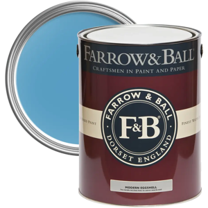 Farrow & Ball Modern Eggshell 2.5L, St Giles Blue No. 280, Modern Eggshell Paint Farrow & Ball Modern Eggshell 2.5L, St Giles Blue No. 280, Modern Eggshell Paint