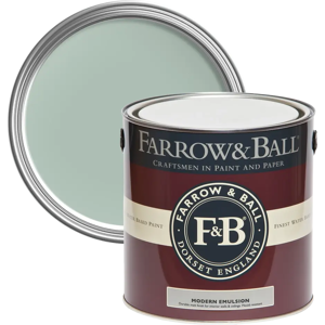 Farrow & Ball Modern Emulsion, Green Blue No. 84, Durable Washable Paint Farrow & Ball Modern Emulsion, Green Blue No. 84, Durable Washable Paint