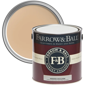 Farrow & Ball Modern Emulsion, Mortar Pink No. G13, Durable Washable Paint Farrow & Ball Modern Emulsion, Mortar Pink No. G13, Durable Washable Paint