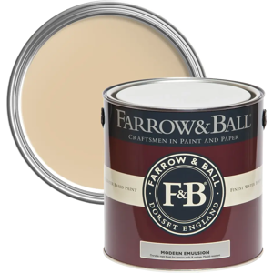 Farrow & Ball Modern Emulsion, Double Cream No. 9907, Durable Washable Paint Farrow & Ball Modern Emulsion, Double Cream No. 9907, Durable Washable Paint