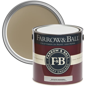 Farrow and Ball Estate Eggshell, Drab No. 41 5L Farrow and Ball Estate Eggshell, Drab No. 41 5L