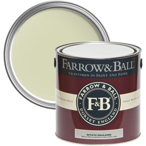 Farrow & Ball Estate Emulsion, Green Ground No. 206, Luxurious Chalky Matt Farrow & Ball Estate Emulsion, Green Ground No. 206, Luxurious Chalky Matt