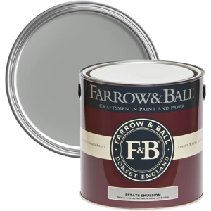 Farrow & Ball Estate Emulsion, Manor House Gray No. 265, Luxurious Chalky Matt Farrow & Ball Estate Emulsion, Manor House Gray No. 265, Luxurious Chalky Matt