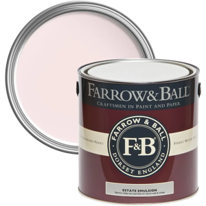 Farrow & Ball Estate Emulsion, Middleton Pink No. 245, Luxurious Chalky Matt Farrow & Ball Estate Emulsion, Middleton Pink No. 245, Luxurious Chalky Matt
