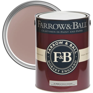 Farrow & Ball Exterior Masonry Paint Sulking Room Pink No.295 - 5L Farrow & Ball Exterior Masonry Paint Sulking Room Pink No.295 - 5L