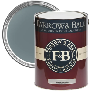 Farrow & Ball Modern Eggshell 5L, Barrow Blue No. G8, Modern Eggshell Paint Farrow & Ball Modern Eggshell 5L, Barrow Blue No. G8, Modern Eggshell Paint
