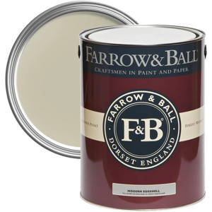 Farrow & Ball Modern Eggshell 5L, Bone No. 15, Modern Eggshell Paint Farrow & Ball Modern Eggshell 5L, Bone No. 15, Modern Eggshell Paint