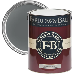 Farrow & Ball Modern Eggshell 5L, Down Pipe No. 26, Modern Eggshell Paint Farrow & Ball Modern Eggshell 5L, Down Pipe No. 26, Modern Eggshell Paint