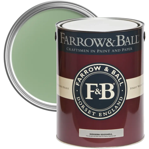 Farrow & Ball Modern Eggshell 5L, Folly Green No. 76, Modern Eggshell Paint Farrow & Ball Modern Eggshell 5L, Folly Green No. 76, Modern Eggshell Paint