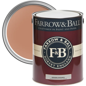 Farrow & Ball Modern Eggshell 5L, Folly Pink No. G14, Modern Eggshell Paint Farrow & Ball Modern Eggshell 5L, Folly Pink No. G14, Modern Eggshell Paint