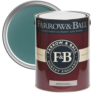 Farrow & Ball Modern Eggshell 5L, Mere Green No. 219, Modern Eggshell Paint Farrow & Ball Modern Eggshell 5L, Mere Green No. 219, Modern Eggshell Paint