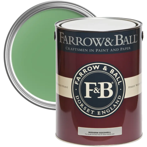 Farrow & Ball Modern Eggshell 5L, Emerald Green No. W53, Modern Eggshell Paint Farrow & Ball Modern Eggshell 5L, Emerald Green No. W53, Modern Eggshell Paint