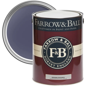 Farrow & Ball Modern Eggshell 5L, Imperial Purple No. W40, Modern Eggshell Paint Farrow & Ball Modern Eggshell 5L, Imperial Purple No. W40, Modern Eggshell Paint