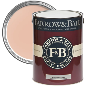 Farrow & Ball Modern Eggshell 5L, Pink Cup No. 9801, Modern Eggshell Paint Farrow & Ball Modern Eggshell 5L, Pink Cup No. 9801, Modern Eggshell Paint